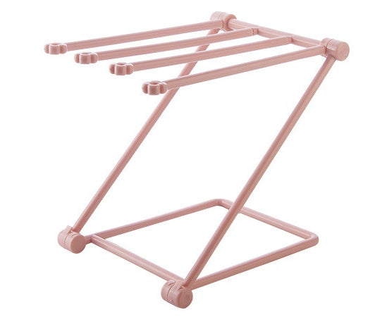 Estante plegable para trapos de cocina organizador de accesorios y aparatos de cocina