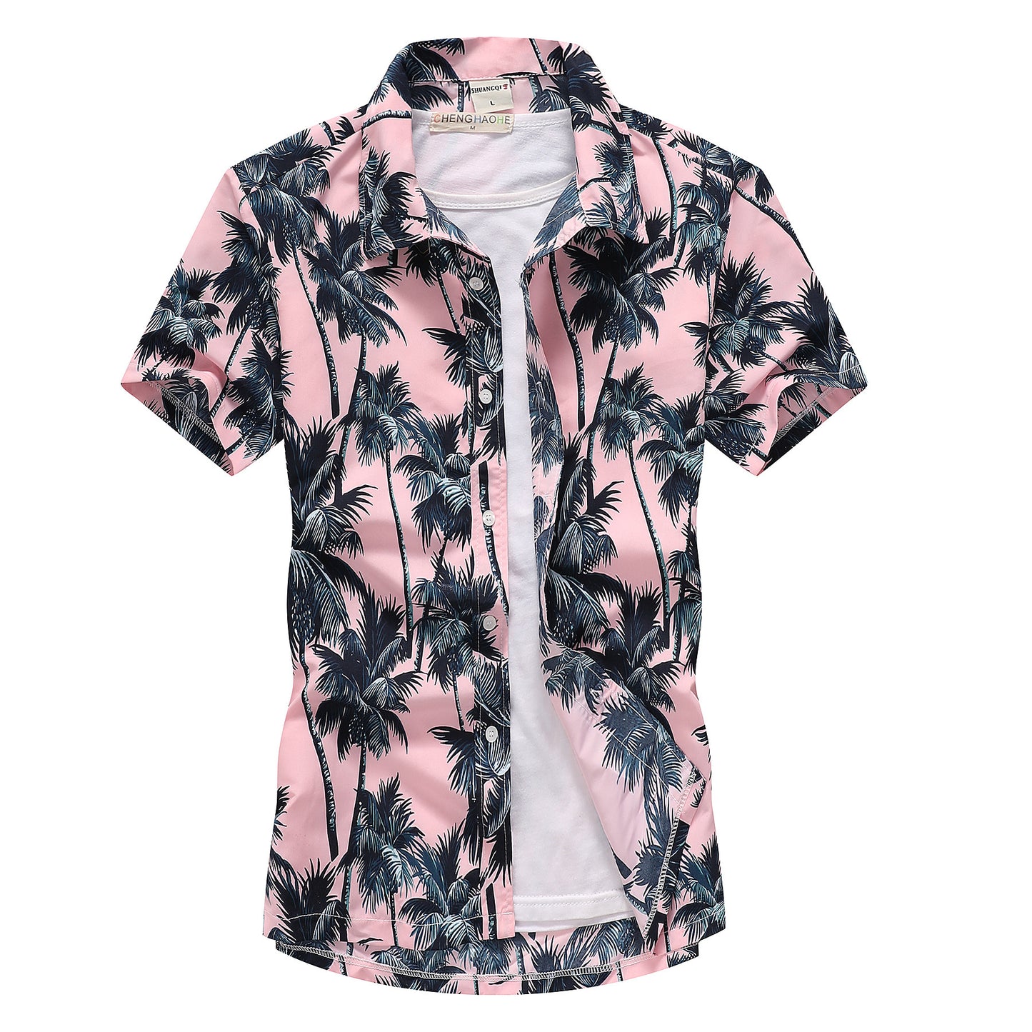 Quick-drying short-sleeved floral Hawaiian shirt