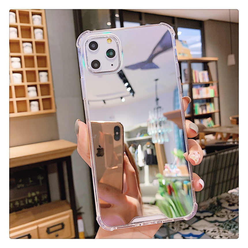 Estuche para teléfono con espejo