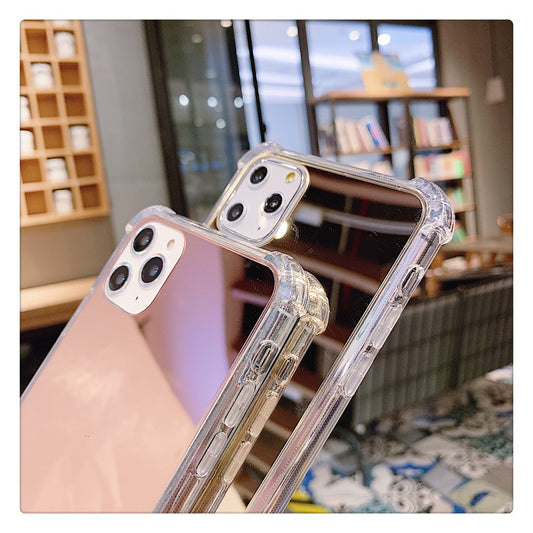 Estuche para teléfono con espejo