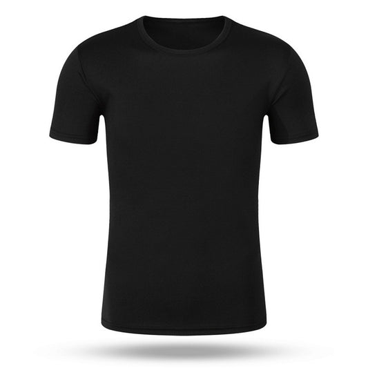 Camiseta de uso diario tipo tubo sin cuello