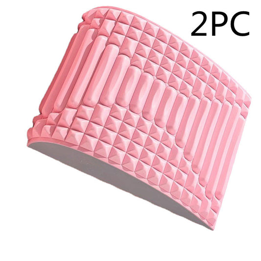 Almohada de estiramiento de espalda y soporte lumbar para cuello