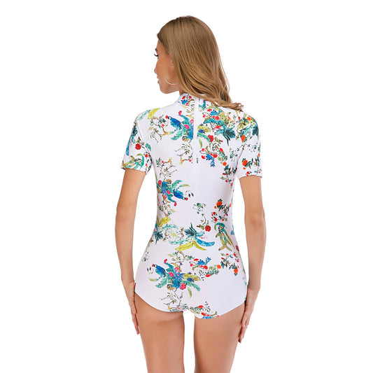 Traje de baño de una pieza para deportes acuáticos