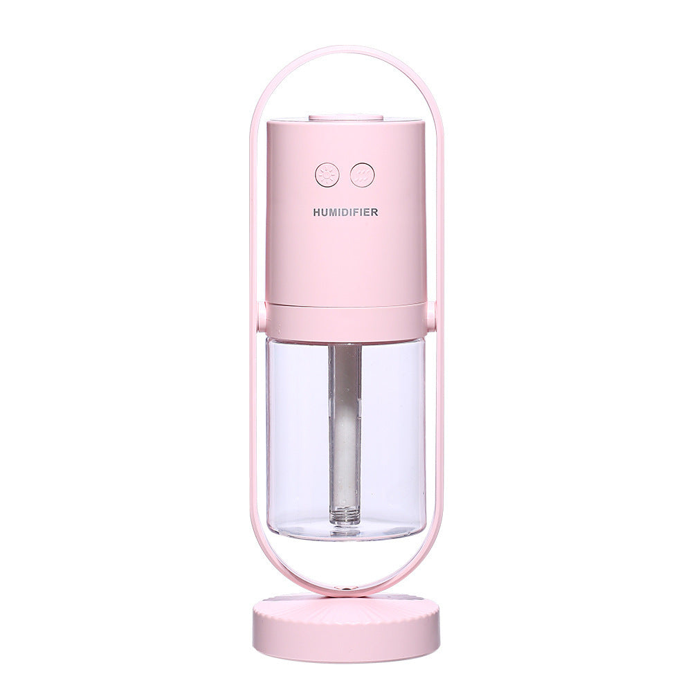 Humidificador con luces nocturnas de proyección generadora de niebla ultra USB