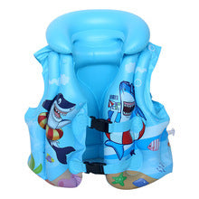 Large inflatable life jacket for children