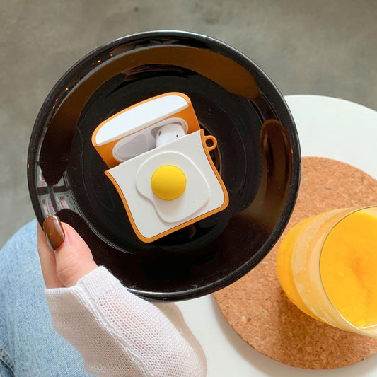 Estuche para Airpods Desayuno Huevo Tostadas Compatible con Apple