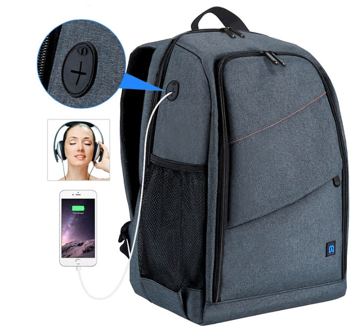 Mochila impermeable para cámara