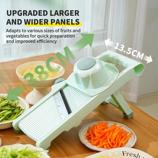 Rallador multifuncional para cortar verduras y patatas con mango
