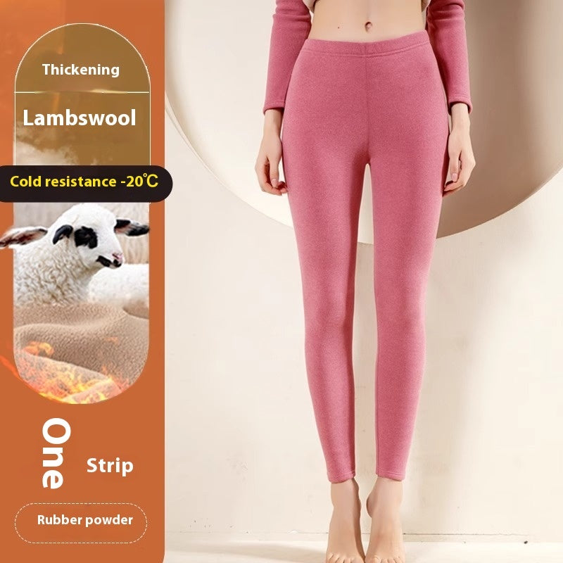 Leggings de cachemir cálidos invierno
