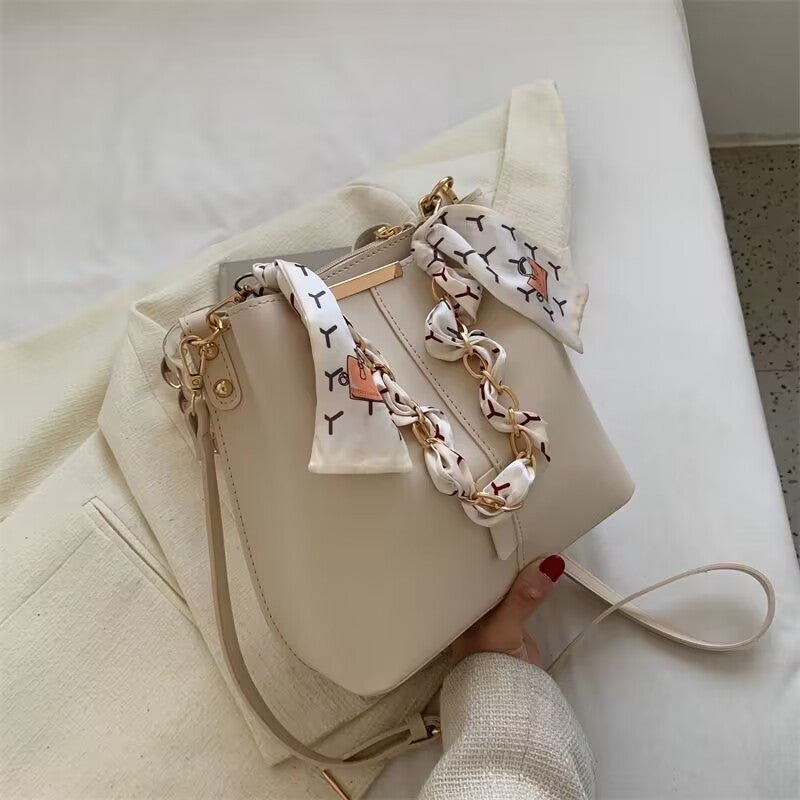 Bolso bandolero informal de un solo hombro para mujer