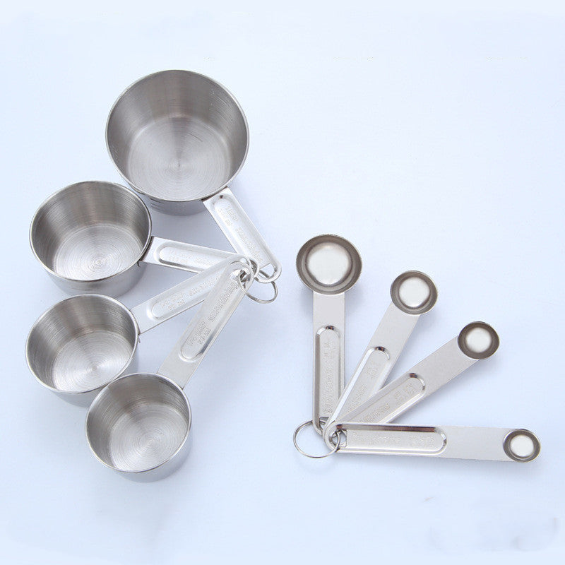 Cucharas medidoras de acero inoxidable