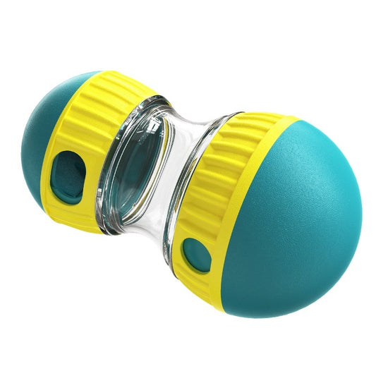 Juguete dispensador de comida para perros, vaso con forma de bola con fugas de comida