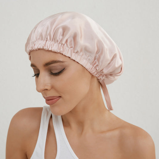 Gorro para dormir seda tejido suave