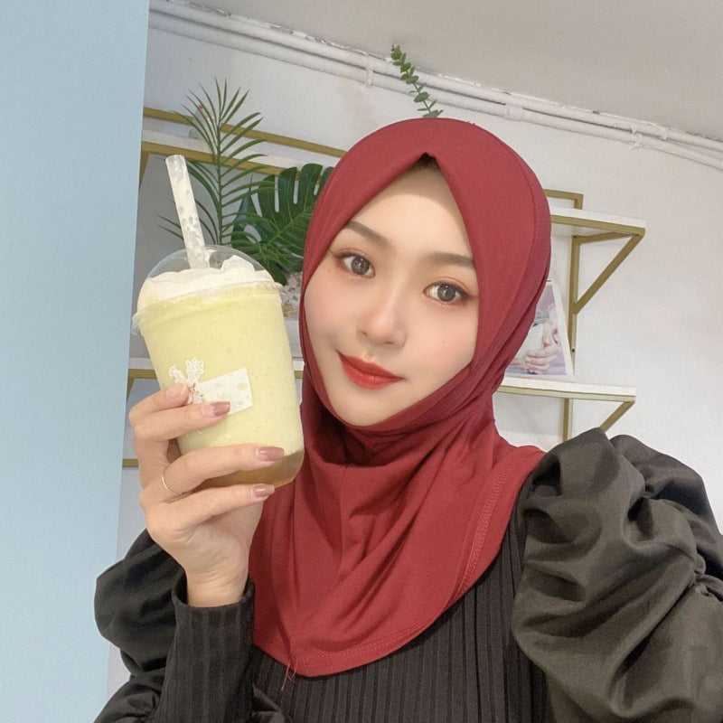 Bufanda Hijab simple y versátil