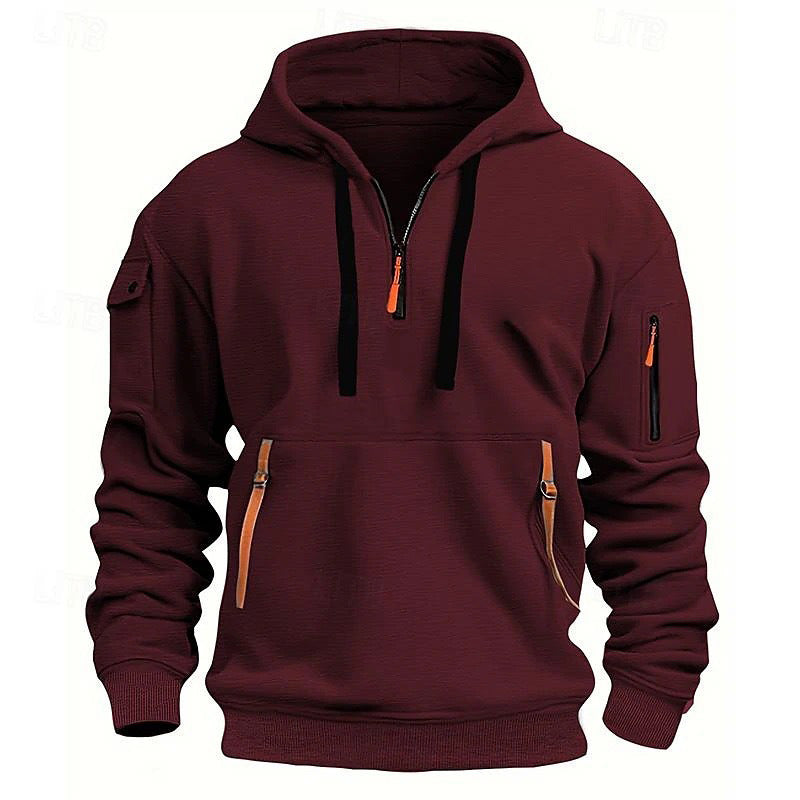 Sudadera con capucha y hombros caídos para hombre y mujer holgada de talla grande
