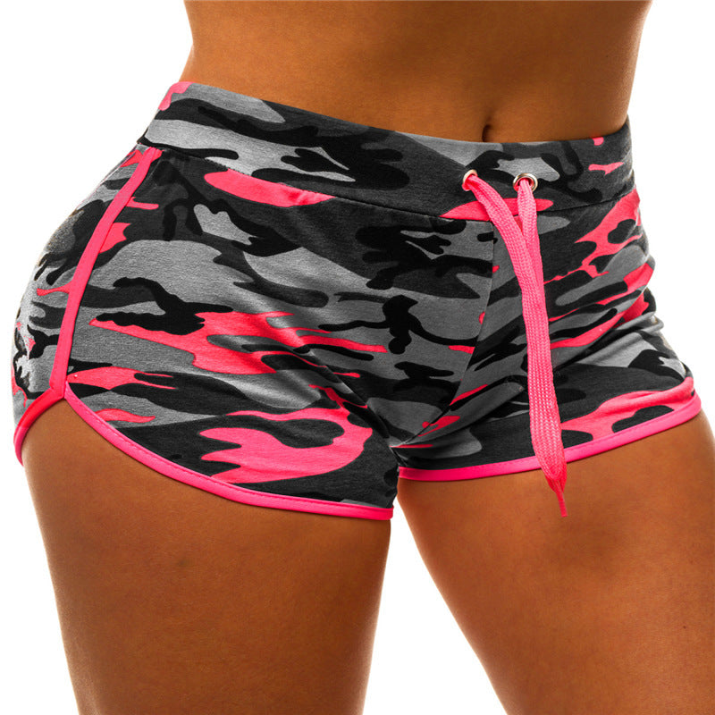 Pantalones para mujer con estampado de camuflaje