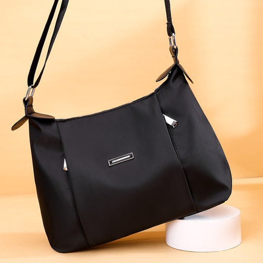 Bolso bandolera de tela Oxford sencillo