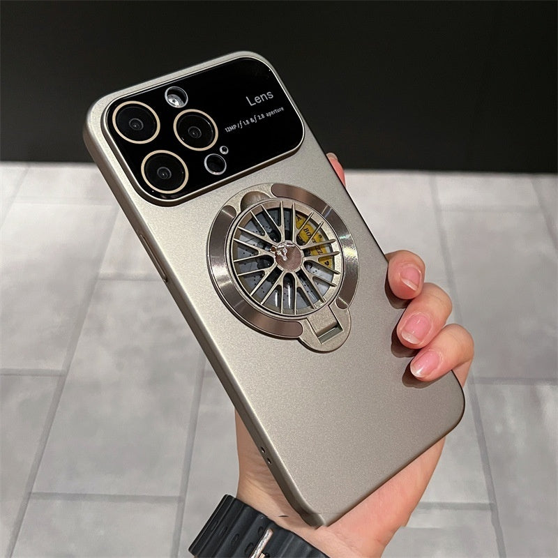 Funda para teléfono con giroscópico giratorio