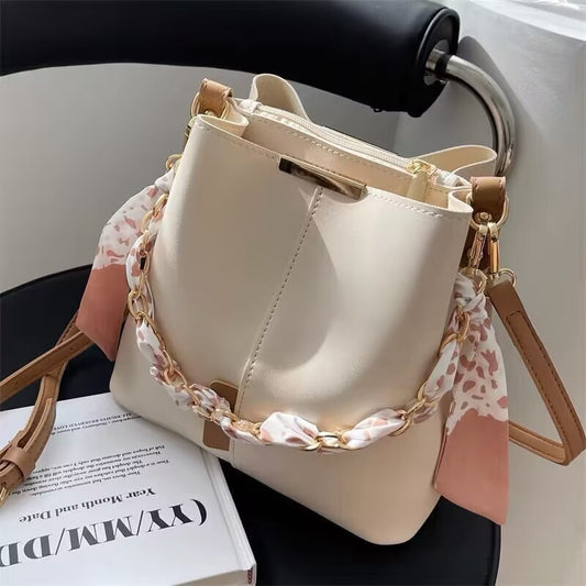 Bolso bandolero informal de un solo hombro para mujer