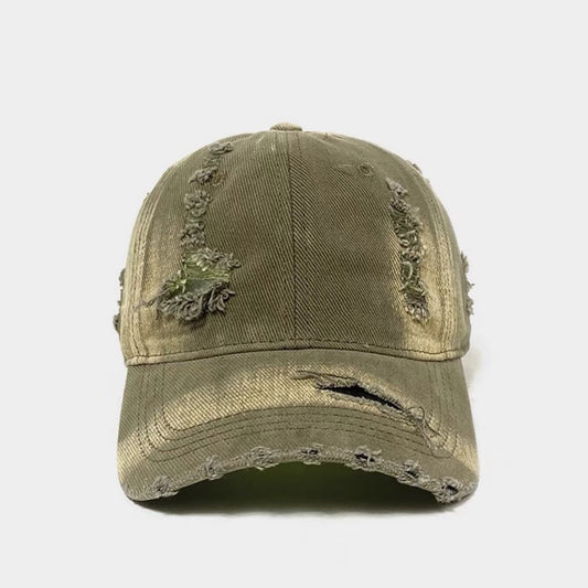 Gorra de béisbol tonos desgastados