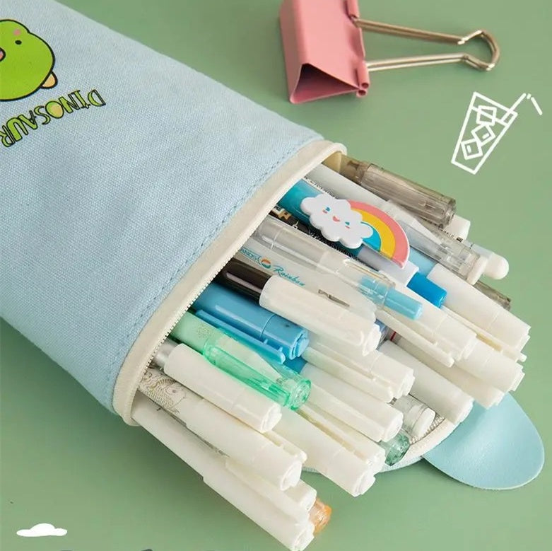 Canvas pencil case