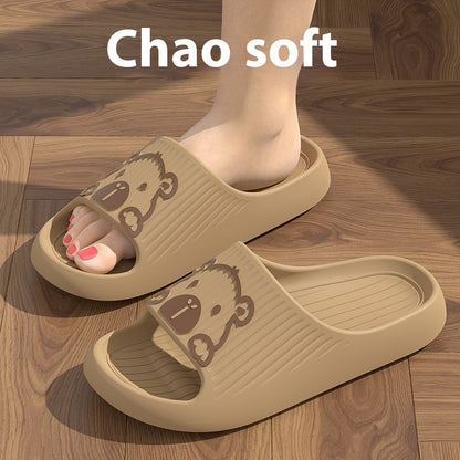 Chanclas cara de perro antideslizantes