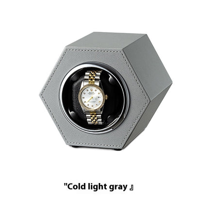 Mini watch box with vibrating mechanism