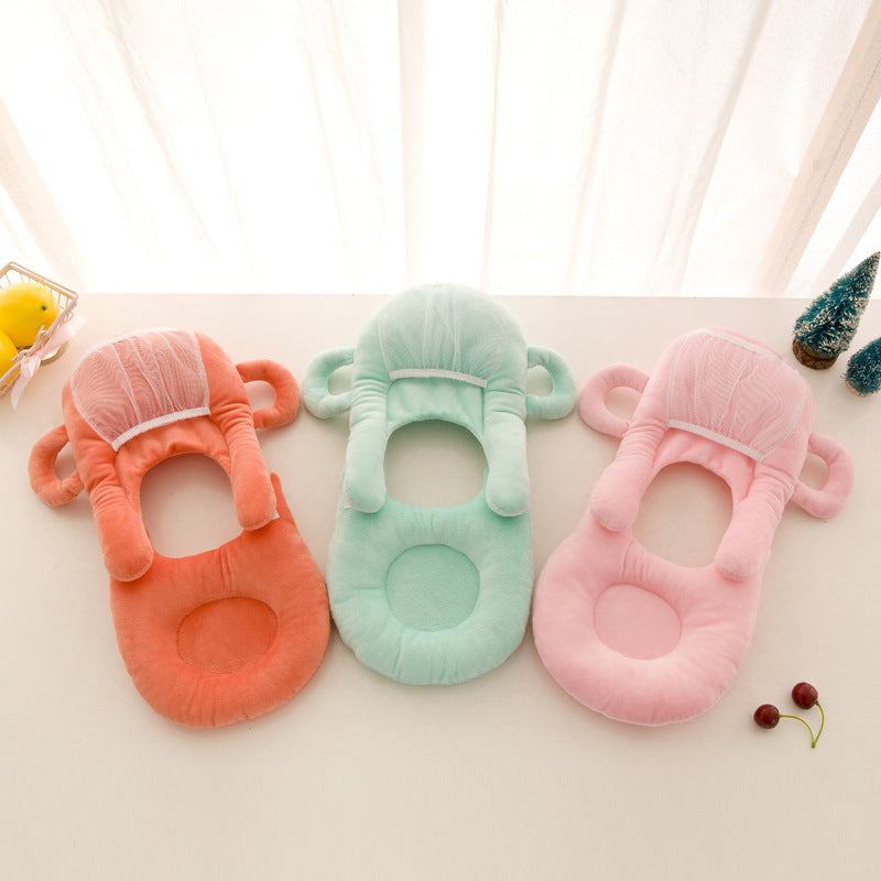 Plush pillow for baby feeding