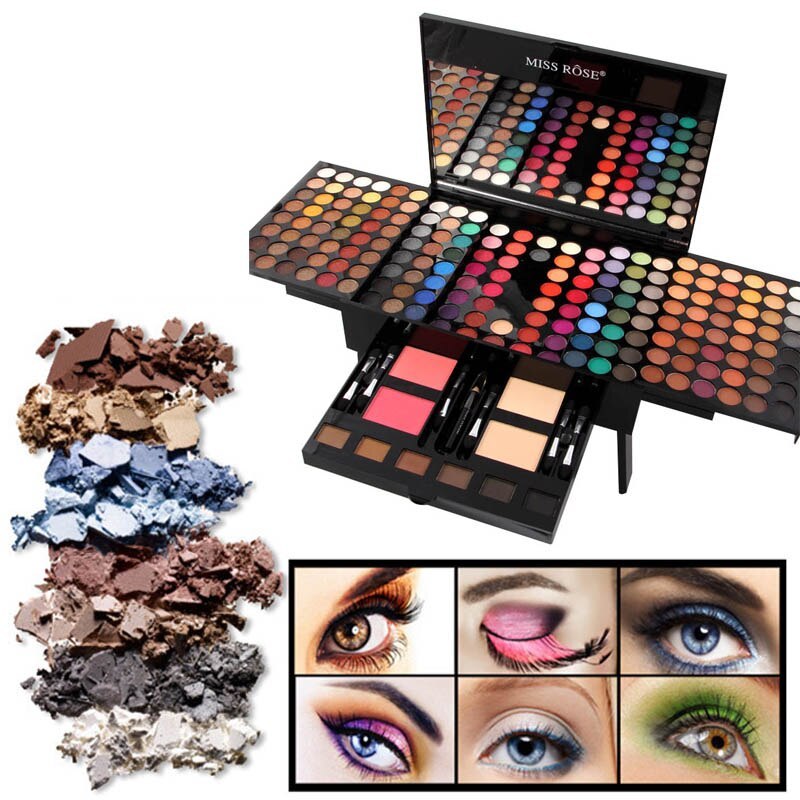 Piano-shaped makeup palette set of 180 colors