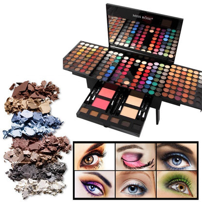 Piano-shaped makeup palette set of 180 colors