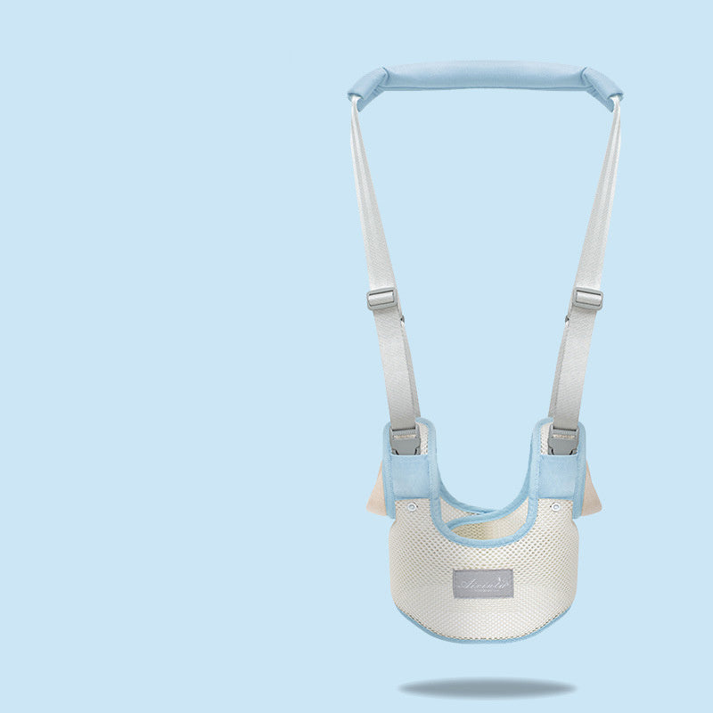 Baby walker with harness