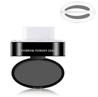 Eyebrow Stencil Kit, Waterproof Powder