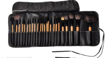 Case of 24 makeup brushes