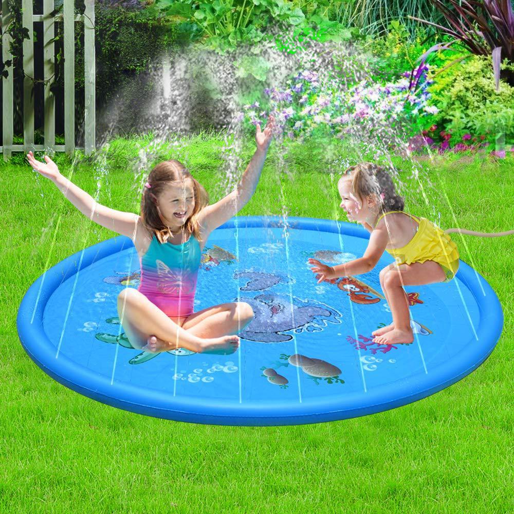 Inflatable water mat