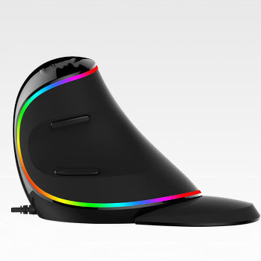 Ratón ergonómico vertical con cable RGB