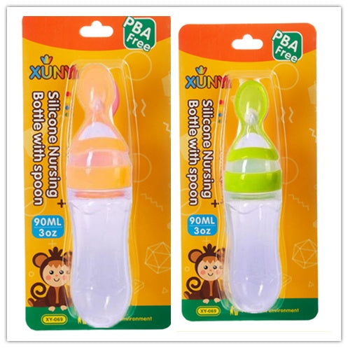 Baby bottle spoon