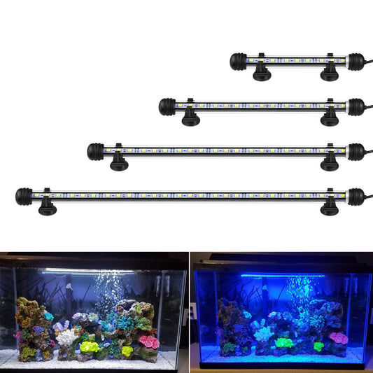 Luz LED impermeable con ventosas para acuario