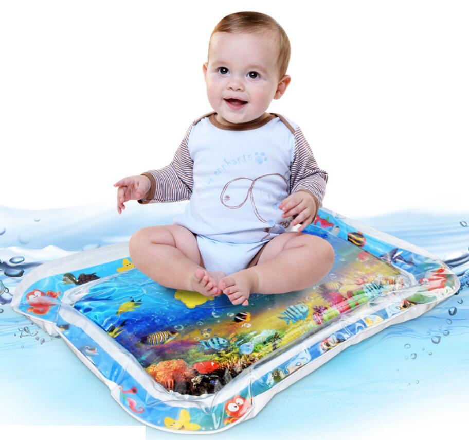 Colchoneta  de agua inflable para bebe