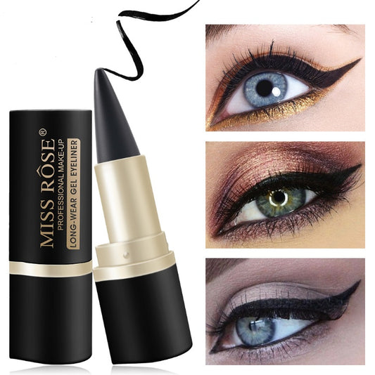 Waterproof black eyeliner