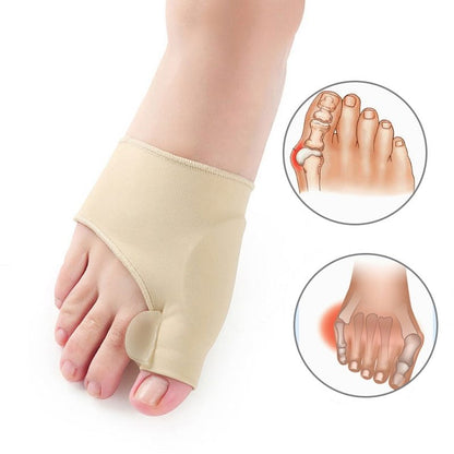 Calcetines correctores para el dedo valgo y separador de dedos. Alivio superior del dolor de juanetes