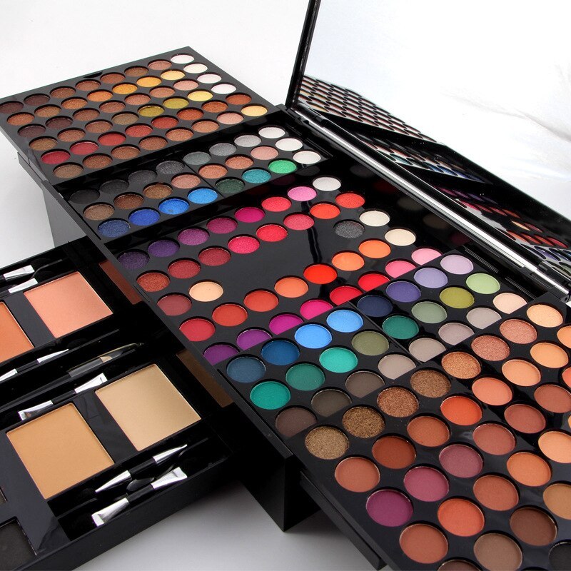 Piano-shaped makeup palette set of 180 colors