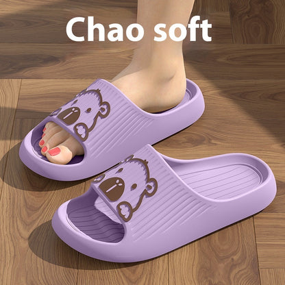 Chanclas cara de perro antideslizantes