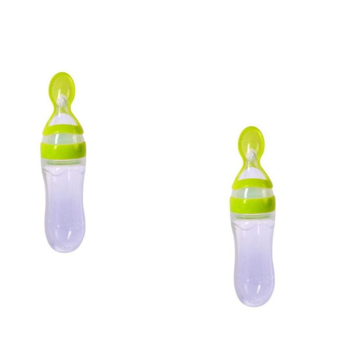 Baby bottle spoon