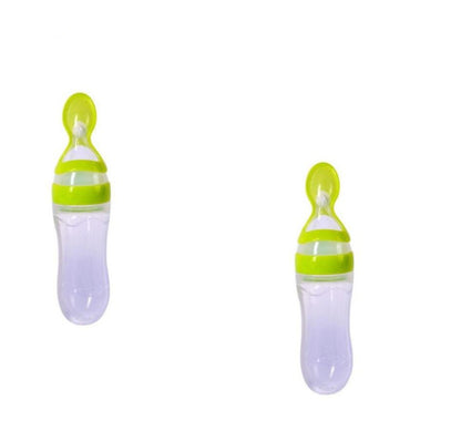 Baby bottle spoon