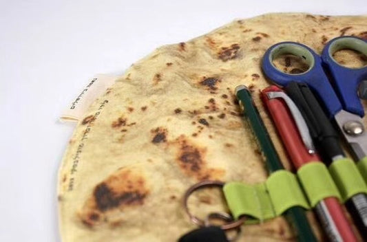 Estuche para lápices formato de burrito