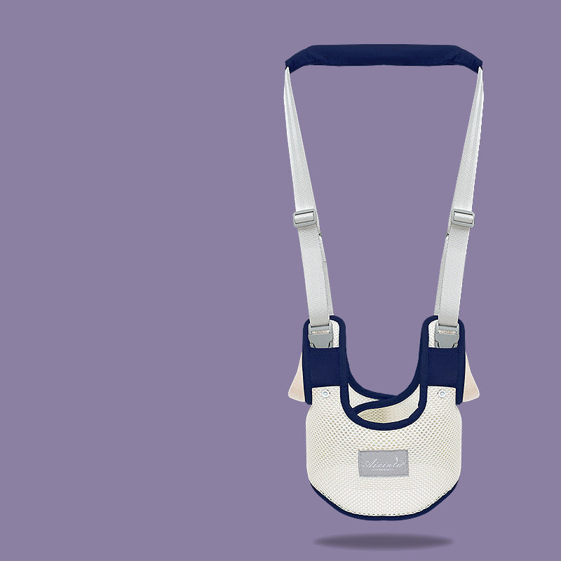 Baby walker with harness