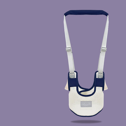 Baby walker with harness