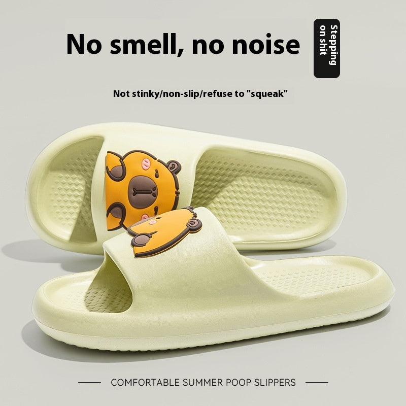 Chanclas cara de perro antideslizantes