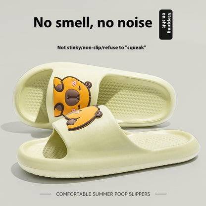 Chanclas cara de perro antideslizantes