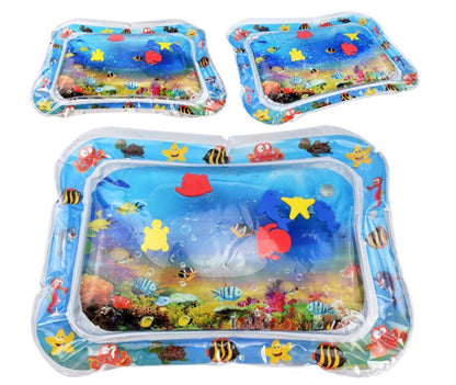 Colchoneta  de agua inflable para bebe